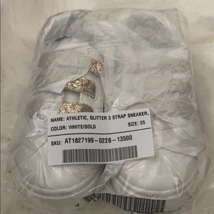 Glitter 3 Strap Sneaker